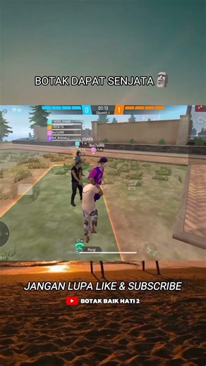 BOTAK DAPAT SENJATA #freefire #FF #botakff #short #botakcs #freefireshorts #freefireindonesia