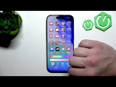 iPhone 16 Pro – How to Tint Home Screen App Icons (iOS 18)