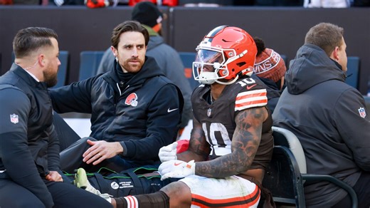 Quinshon Judkins suffered dislocated ankle, fractured fibula