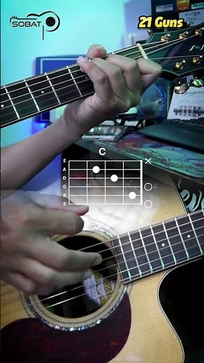 21 guns - greenday guitar chord