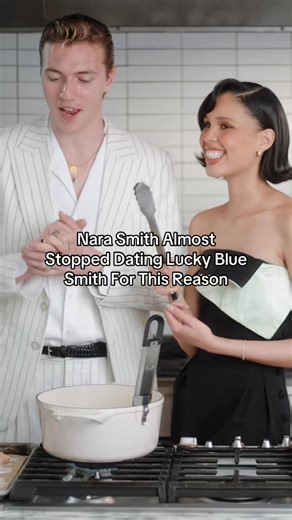 How did Lucky Blue and Nara Smith start dating? The couple dishes out their first dating stories in the latest installment of #NowServing. | Vogue