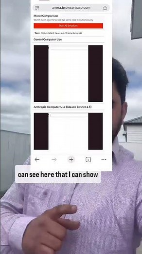 Google Gemini releases Computer Use model and its mind blowing #gemini #arenabrowserbase