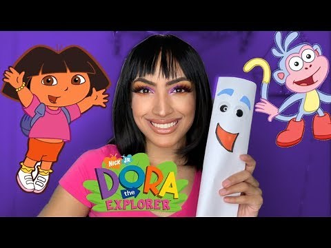 D.I.Y. DORA THE EXPLORER HALLOWEEN COSTUME AND MAKEUP TUTORIAL