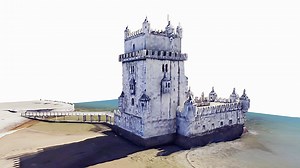 Belém Tower,torre,lisbon,lisboa,scan,map - 3D model by SENSIET (@asensio)