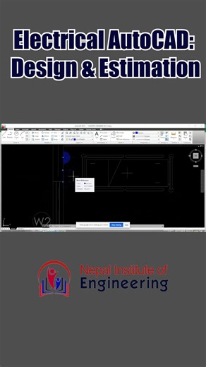 Register here: https://nienepal.com/forms/zoom-class/5 Power Planning in Building Electrification Design in AutoCAD. 🎓 Training on Building Electrification Design using AutoCAD & Estimation 👨‍🏫 Learn directly from electrical engineering experts with 15 years of experience 📅 Classes running successfully. 🖥️ Online Classes & 🏢 Physical Classes at N.I.E., New Baneshwor 📅 Classes running successfully. 📌 Why N.I.E.? ✔ Trained 10,00 engineers & professionals ✔ Delivered training in 50 district