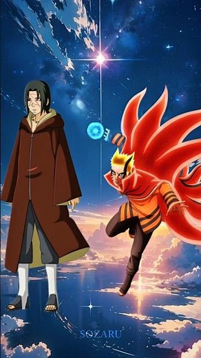 Itachi vs Naruto | Legendary Showdown! 🔥