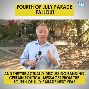 The Rancho Murieta Homeowner’s Association is considering banning all political signs at future 4th of July parades after complaints of Trump Signs at this year’s parade. The issue was put in the agenda by the board's president tonight. Steve Large has the story: https://cbsloc.al/2YV6yDp | CBS13 CBS Sacramento
