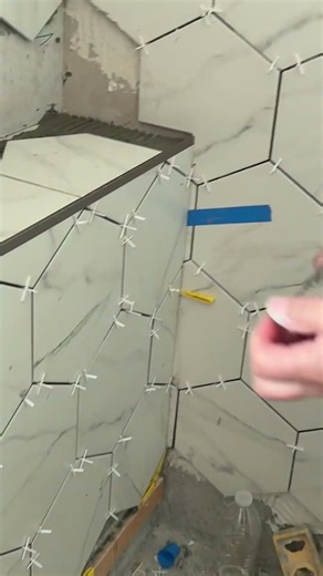 Niche or shampoo box instalación #shorts #shortsfeed #foryou #tile #construction