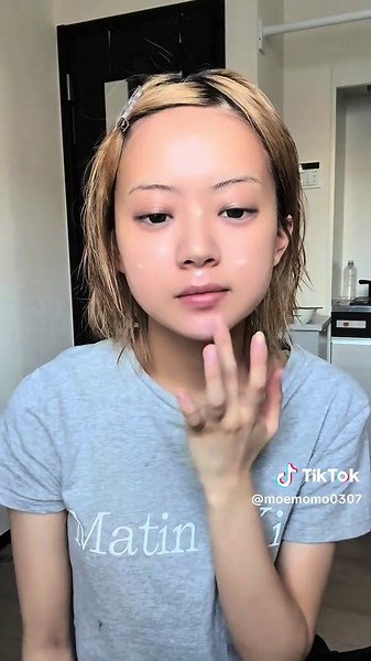 可愛いもえぴのニキビケア実践