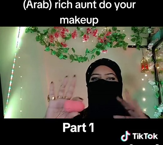 Arab Aunt Role Play ASMR Makeup Tutorial for Niece