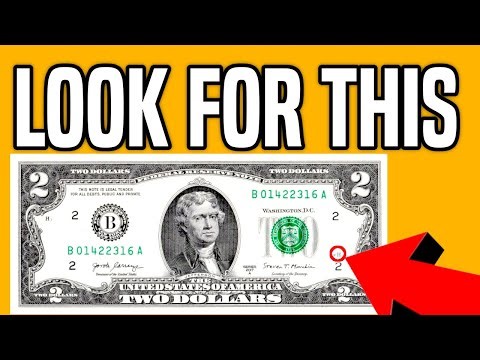 $2 Dollar Bill Values - WILD