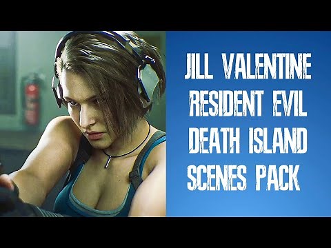 JILL VALENTINE | RESIDENT EVIL DEATH ISLAND | SCENES PACK