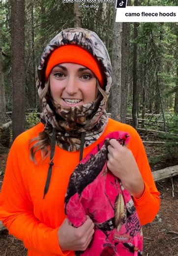 Camo Fleece Hoods for Hunting Season - Limited Stock