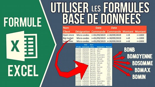 5.4K views · 184 reactions |  [EXCEL - UTILISER LES FORMULES DE BASE...