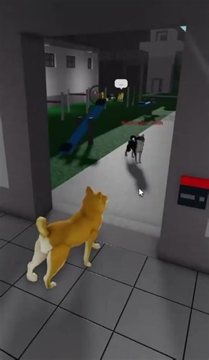 Fastest way to escape dog pound #roblox #dog #robloxdoge