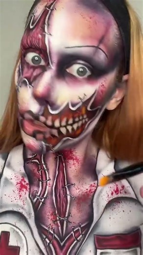 @courteneydunn_mua Zombie Nurse