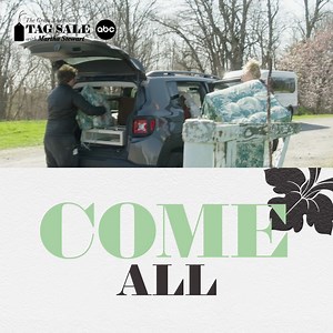 Get ready for the biggest tag sale of the year! Shop along with ABC's The Great American Tag Sale with Martha Stewart WEDNESDAY at 8/7c! Stream next day on Hulu! #MarthaStewartTagSale | ABC