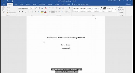 APA Essay Format (7th ed.) | APA格式 | 论文写作 The Nature of Writing