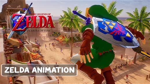 Watch This Anime-Inspired Gerudo Fortress Animation Created in Unreal Engine 5 - Zelda Dungeon