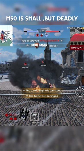 M50 [HEAT ROUNDS] are awesome #warthundermobile #gaijin