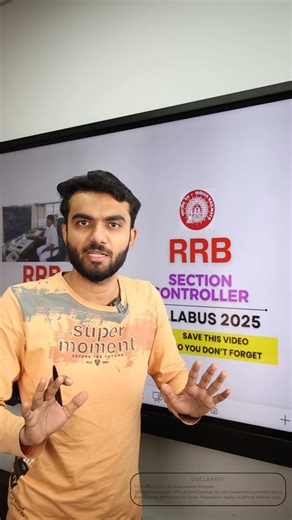 16K views · 173 reactions |  RRB SECTION CONTROLLER EXAM SYLLABUS...