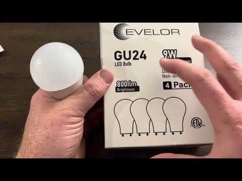 GU24 LED Light Bulb,60 Watt Equivalent