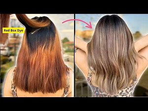 Red Box Dye Disaster to Lived-In Blonde | 2-Day Hair Color Correction Vlog