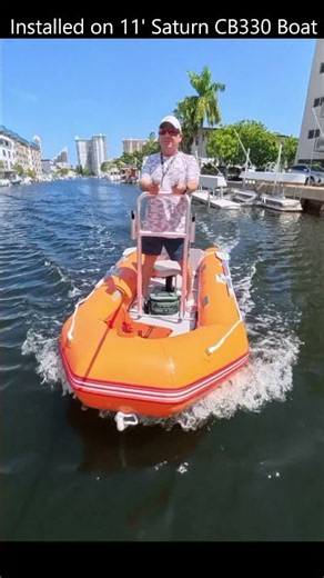Stand up fising frame for inflatable boats #fishing #boating.