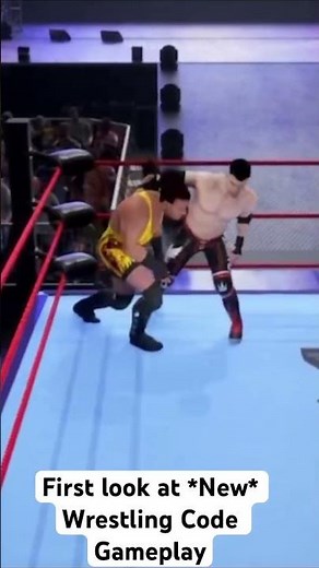 First look at *New* Wrestling Code Gameplay