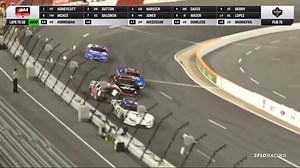 A dominating performance by Kaden Honeycutt, nearly undone by lapped traffic! But, he navigates the traffic to hold off Dawson Sutton for the #CARSTour Pro Late Model honors at North Wilkesboro. | FloRacing