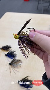 Z-Man CrossEyeZ Power Finesse Jigs: The combination of a compact profile, beefy construction, and tournament-quality features make this David Walker-designed jig a must-have for serious bass anglers! 2 sizes and 8 colors for $5.29 each! #zmanfishing #fishfield #fishinglures #bassfishing #bassfishinglures | Fish-Field