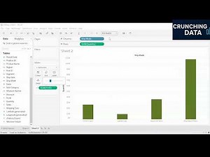 7.2 Vertical Bar Chart in Tableau