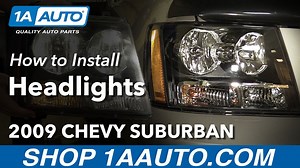 How to Replace Headlights 2007-14 Chevy Suburban 1500