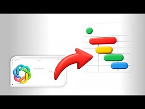HOW TO Create GANTT CHART with CHATGPT AI | Free, Easy & Powerful Project Planning