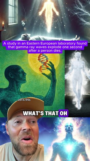 A study in an Eastern European laboratory found that gamma ray waves explode one second after a person dies. #fyp #science #experiment #superpower #superpowers