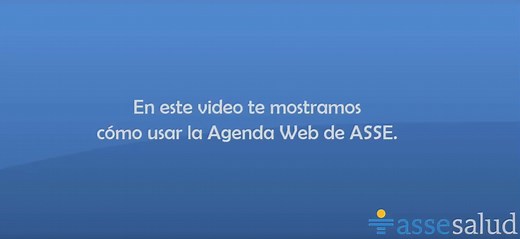 Cómo usar la Agenda Web de ASSE