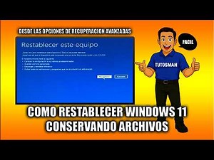 How to Reset Windows 11 While Keeping Your Files - Advanced Recovery Options