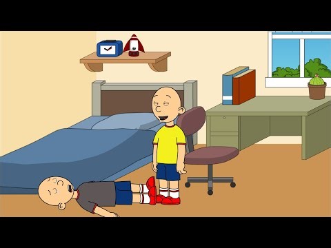 Caillou beats up Classic Caillou/Ungrounded
