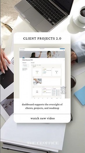 NEW Template: Client Projects 2.0 | Notion for Business #notionapp