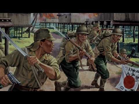 Imperial Japanese military song - Specialty of infantry (Dalei version) (歩兵の本領)