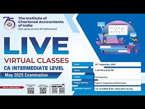 Intermediate Paper 2: COL | Topic: Introductory | Session 2 | 09 Sep, 2024