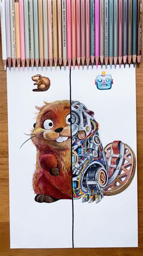 Hoppers robot version #artist #drawing #hoppers