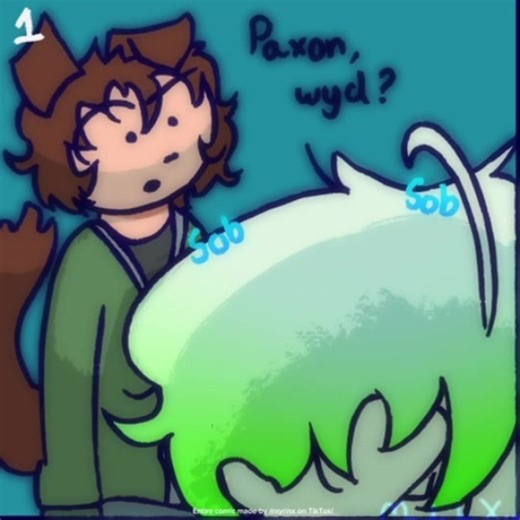 Paxton just wants some friend man @Xyrinx - COMMS OPEN this one drew the art#fyp #minecraft #fypシ゚viral #minecraftroleplay #mystic