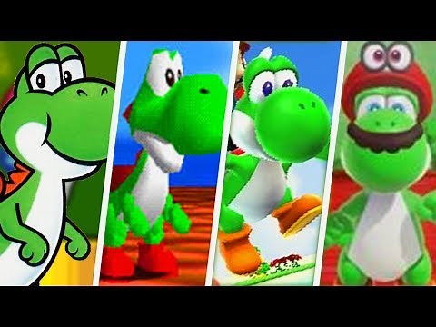 Super Mario Evolution of Yoshi (1990 - 2017)