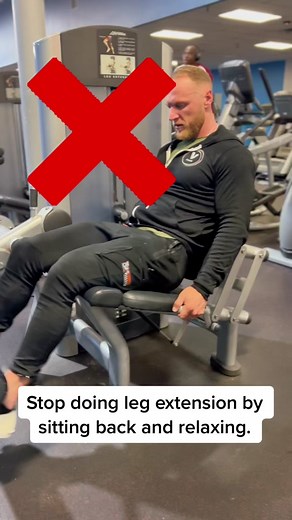 Leg extension tip for quads #quadsworkout #quadsquad #bigquads #biglegs #bodybuilding #fitnesstips #gymtok #exerciseexecution #formpolice #hypertrophy #trainsmarter #trainwithpurpose