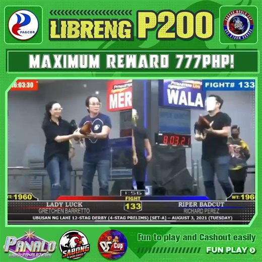 The Most Trusted SABONG!🐓 24/7 Open Fast Transaction!💯 We Offer Good Service & Quality Fights!💯 | Ryan Tingle Jessica