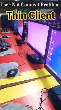 Thin Client User Not Connect Problem #thinclient #computer #networking