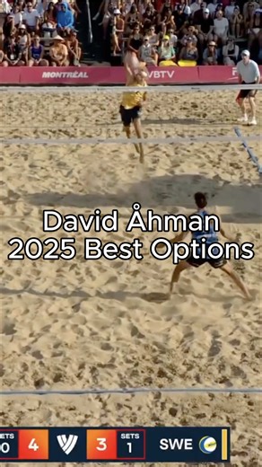 David Åhman Beach Volleyball Season Highlights 2025