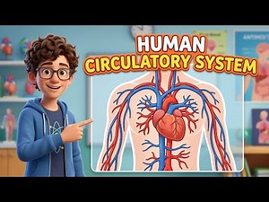 Human Circulatory System! ❤️ Heart & Blood Vessels Explained!