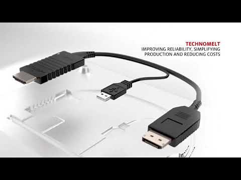 Henkel's TECHNOMELT Low Pressure Molding Video for Electronics and Smart Cables
